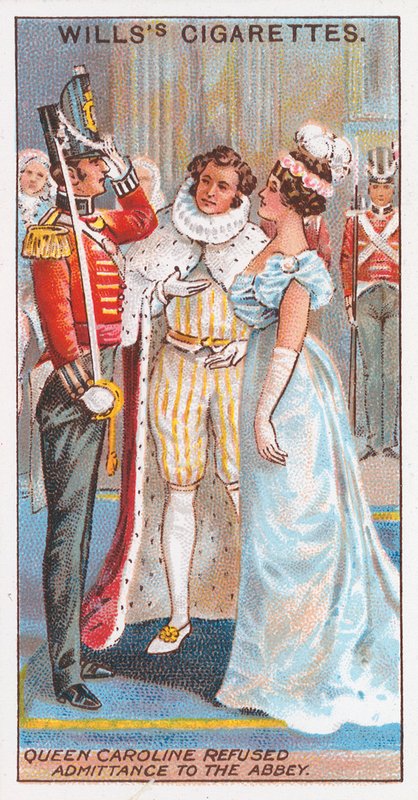 La reine Caroline refusée à l