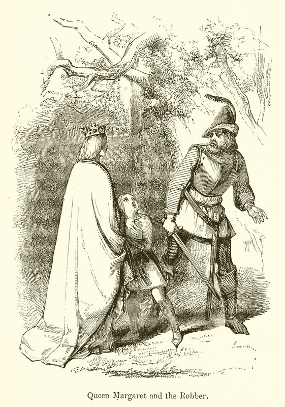 Reine Marguerite et le voleur - English School