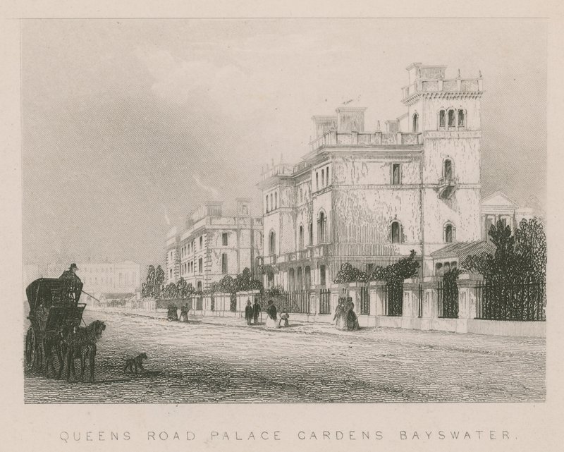 Queens Road Palace Gardens, Bayswater, Londres - English School