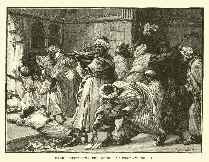 Rabbins dispersant l