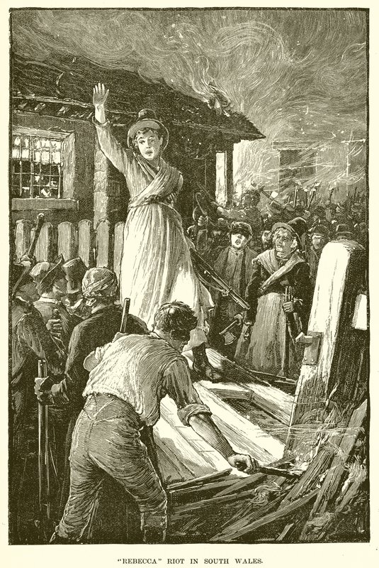 Émeute de Rebecca au Sud du Pays de Galles - English School