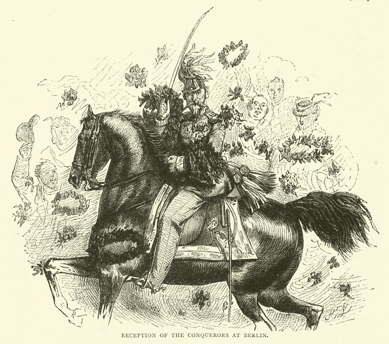 Réception des conquérants à Berlin, avril 1871 - English School