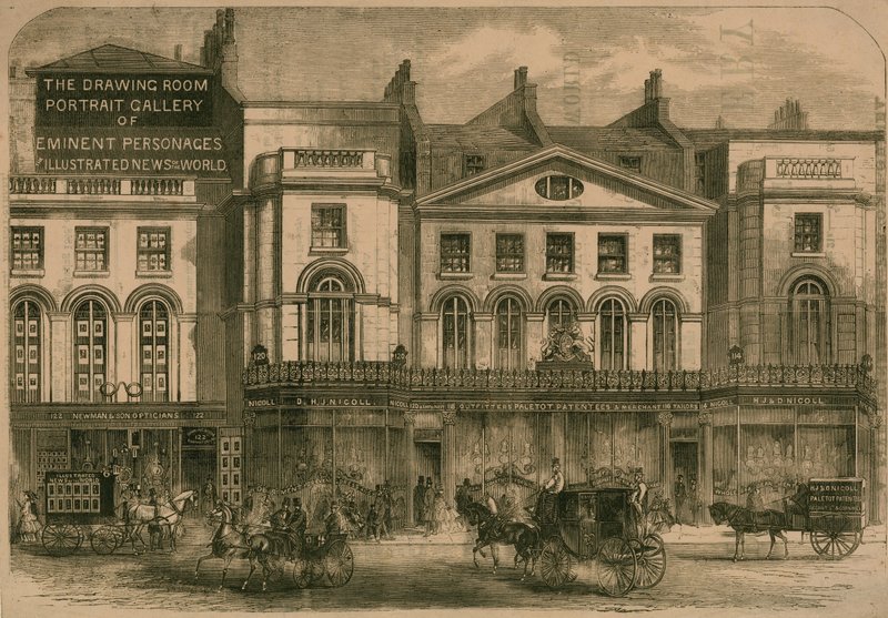 Regent Street, Londres, côté est - English School