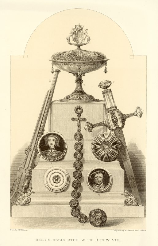 Reliques associées à Henri VIII - English School