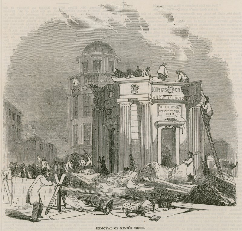 Démolition de Kings Cross, Londres - English School