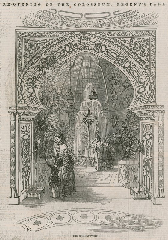 Réouverture du Colosseum, Regents Park : La serre - English School
