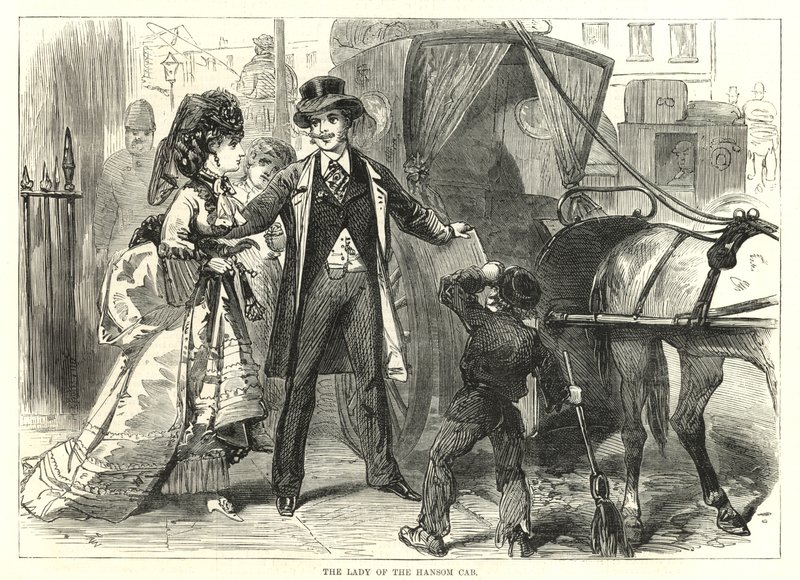 Femmes représentatives du Derby : La dame du hansom cab - English School