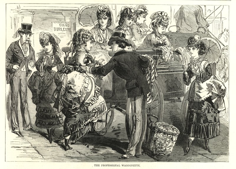 Femmes représentatives du Derby : La professionnelle du waggonette - English School