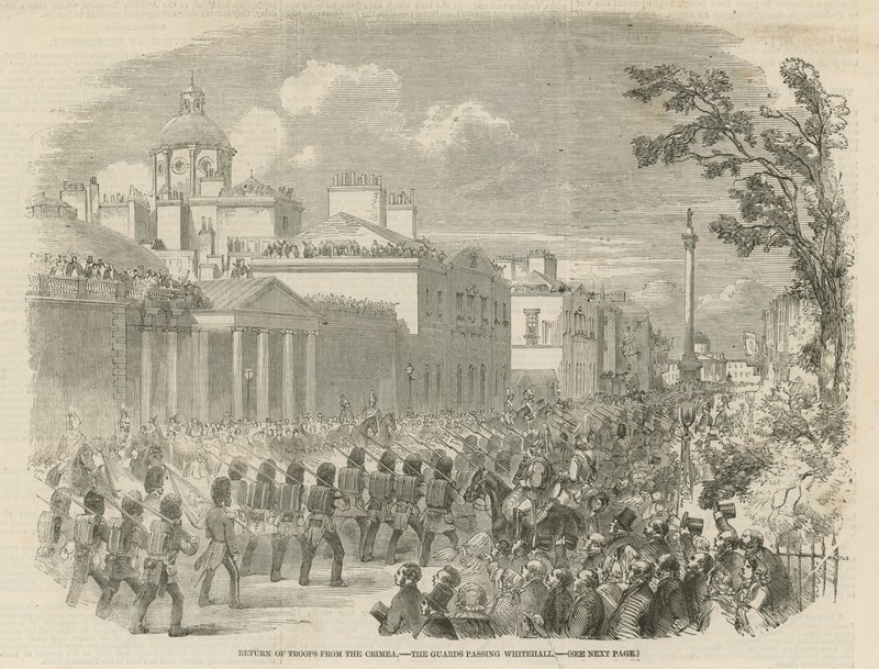 Retour des troupes de Crimée - English School