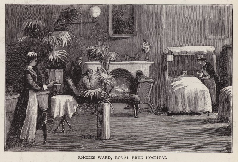 Rhodes Ward, Royal Free Hospital, Londres - English School