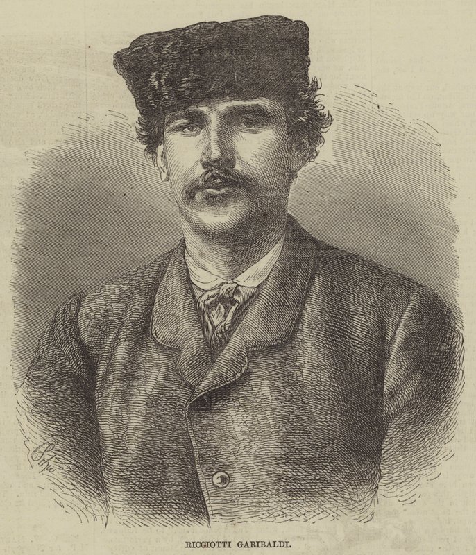 Ricciotti Garibaldi (gravure) - English School