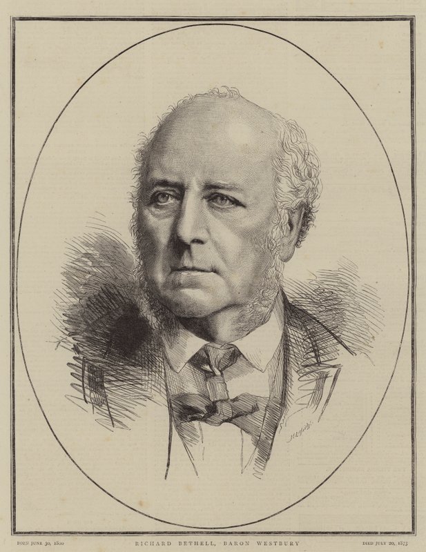 Richard Bethell, Baron Westbury - English School
