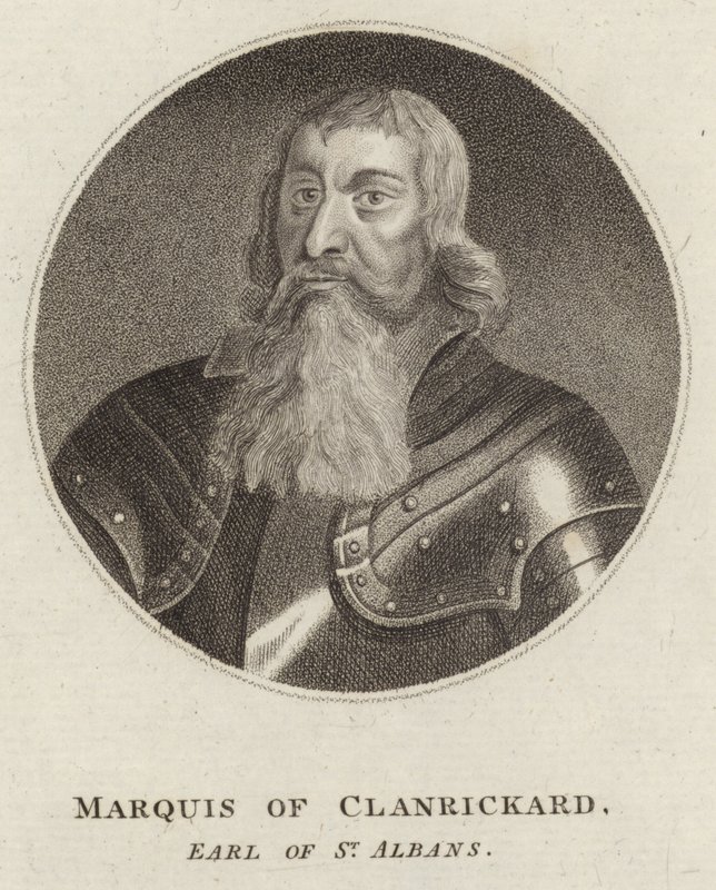 Richard Burke, Marquis de Clanricarde - English School