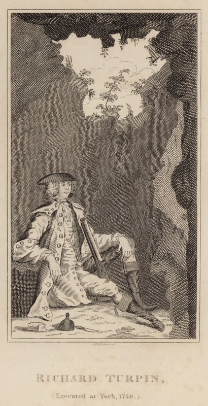 Richard Turpin, exécuté à York en 1739 - English School