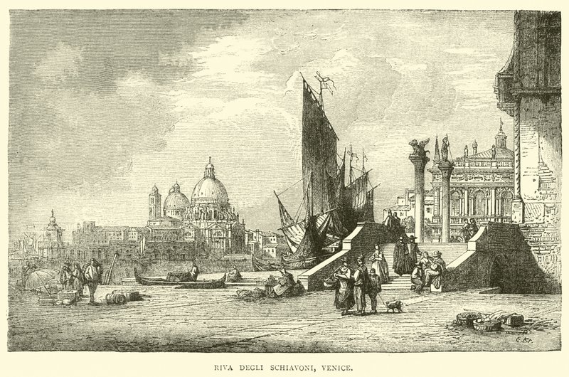 Riva Degli Schiavoni, Venise - English School