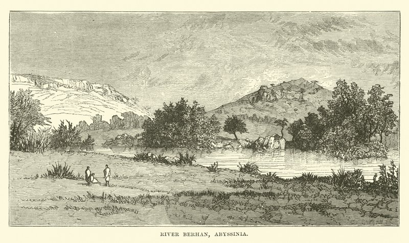 Rivière Berhan, Abyssinie - English School