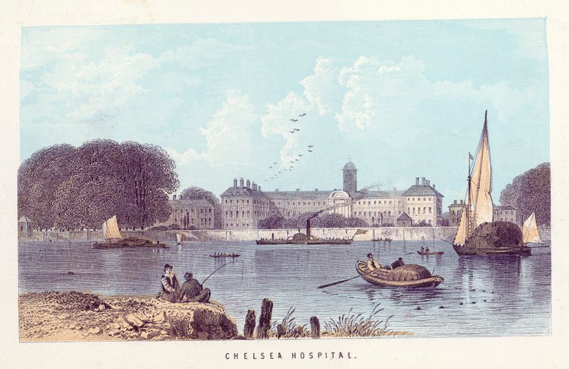 La Tamise : Hôpital de Chelsea - English School