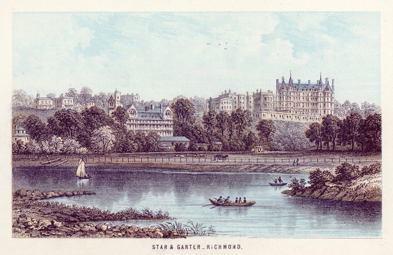 La Tamise : Star and Garter, Richmond - English School