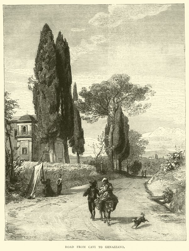 Route de Cavi à Genazzano - English School