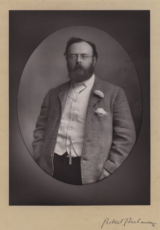 Robert Williams Buchanan, poète, romancier et dramaturge écossais - English School