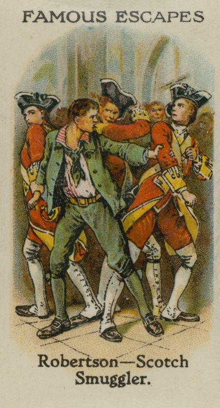 Robertson, contrebandier écossais - English School