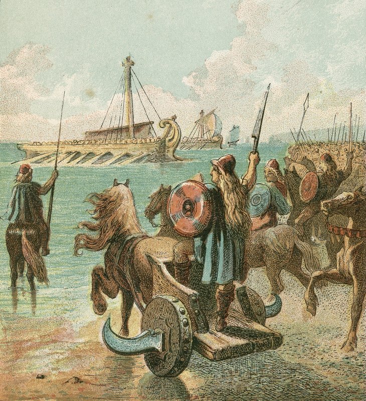 Les Romains conquièrent la Grande-Bretagne - English School