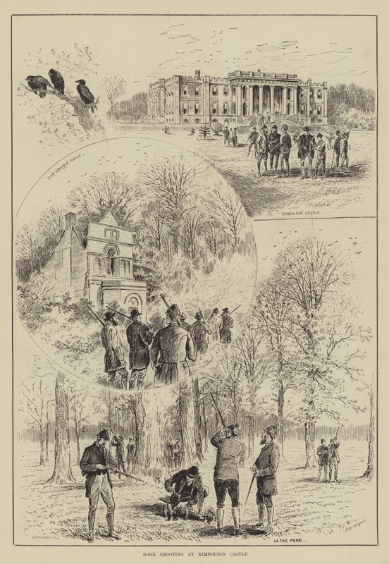 Chasse au Corbeau au Château de Kimbolton - English School