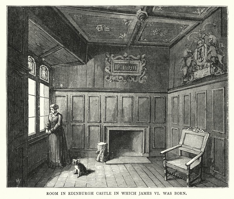 Chambre dans le château d