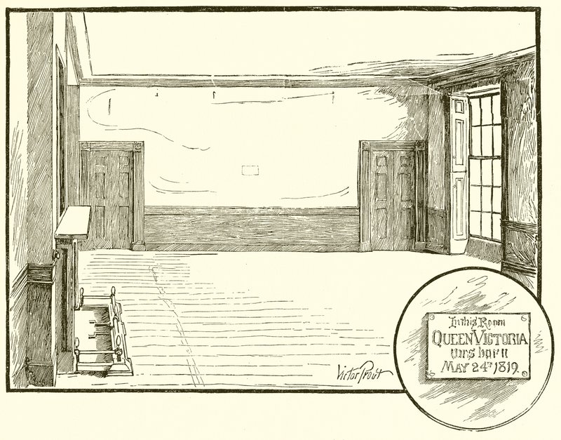 Chambre où est née la reine Victoria - English School