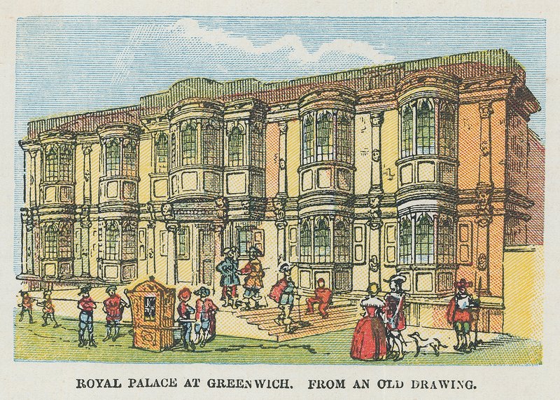 Palais royal à Greenwich - English School