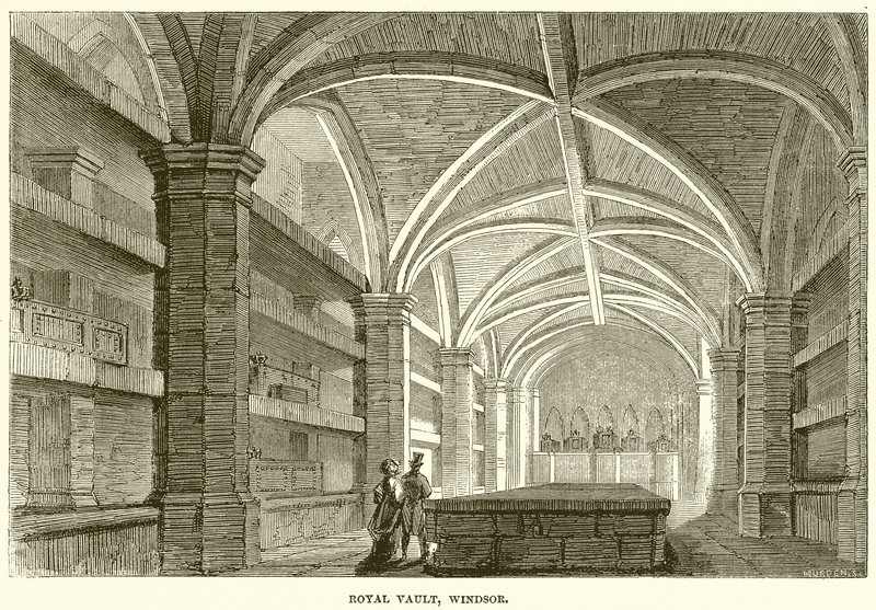 Caveau royal, Windsor - English School