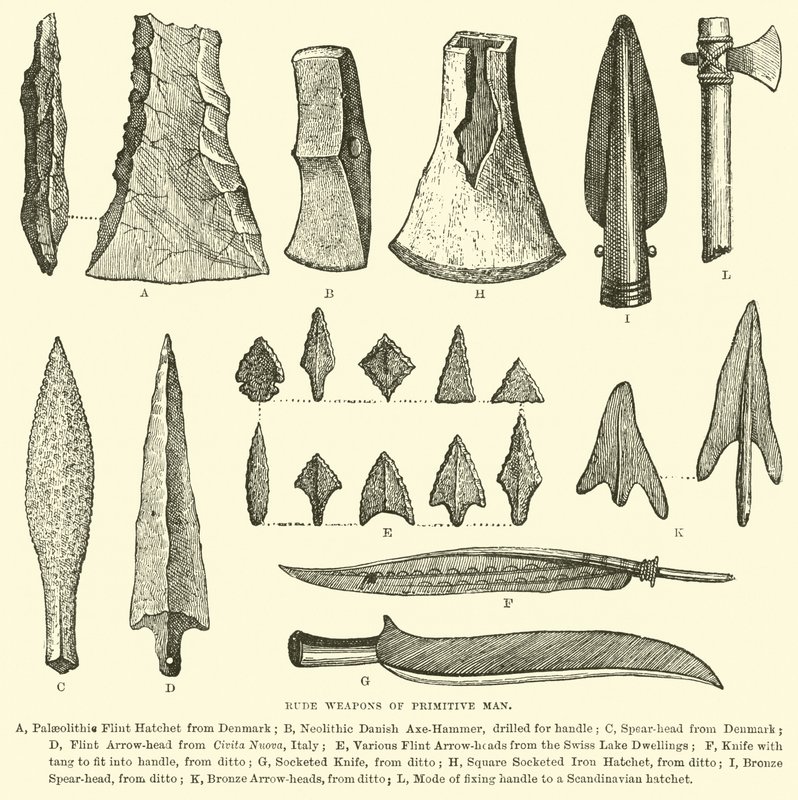 Armes rudimentaires de l