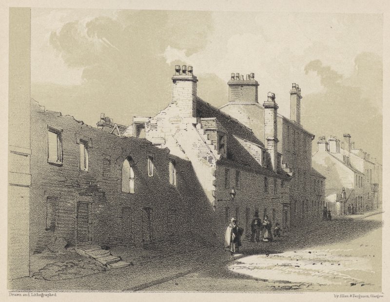 Maison en ruine, Rottenrow - English School