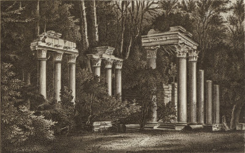 Ruines à Virginia Water - English School