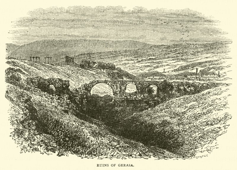 Ruines de Gerasa - English School