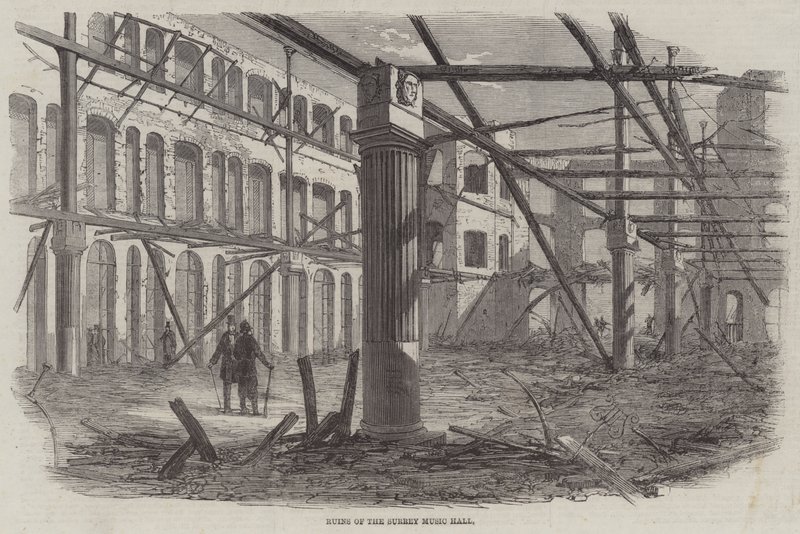Ruines du Surrey Music Hall - English School