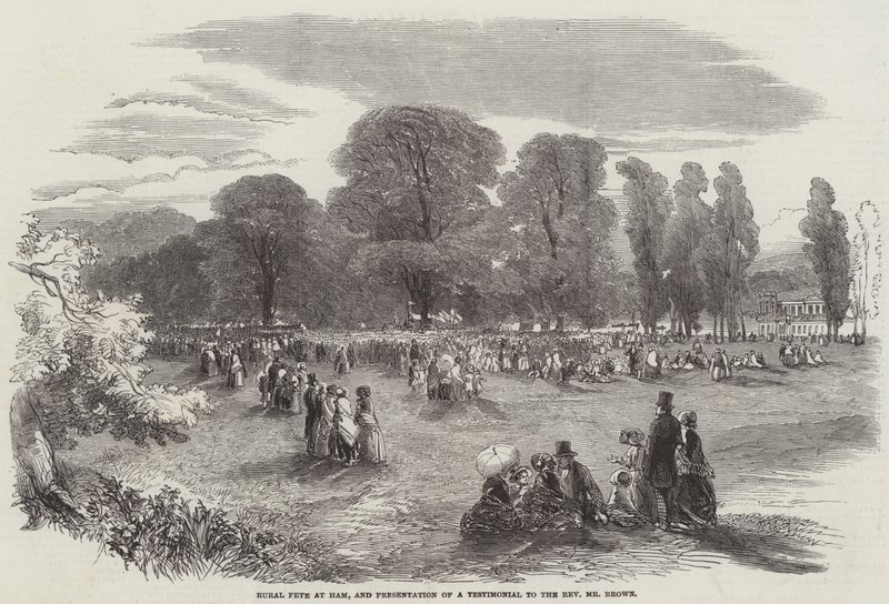 Fête rurale à Ham et présentation d