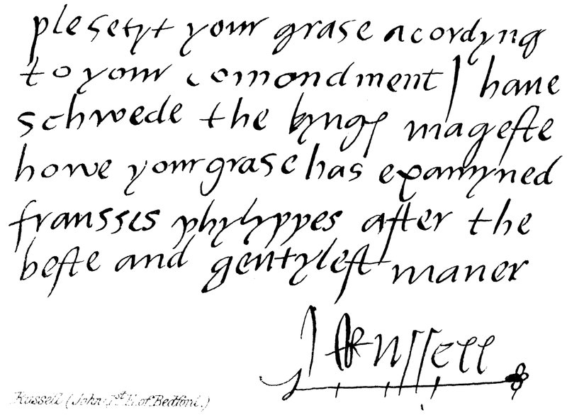John Russell, 1er comte de Bedford - English School