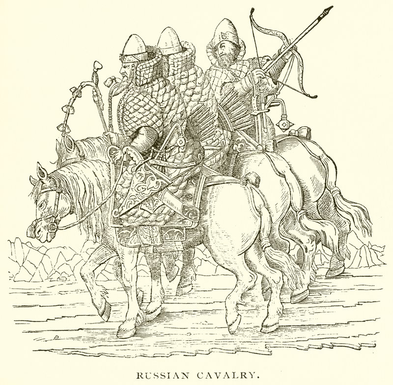 Cavalerie russe - English School