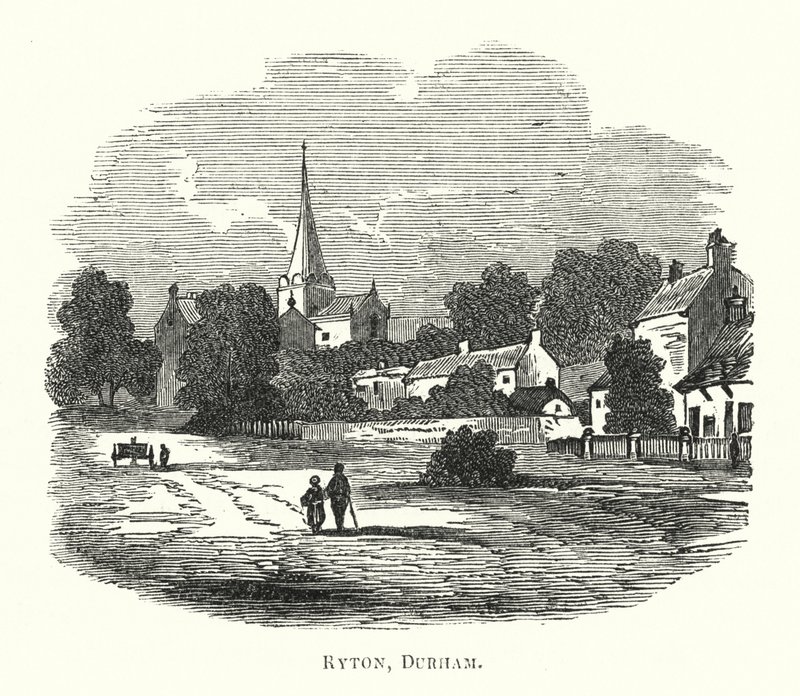 Ryton, Durham (gravure) - English School