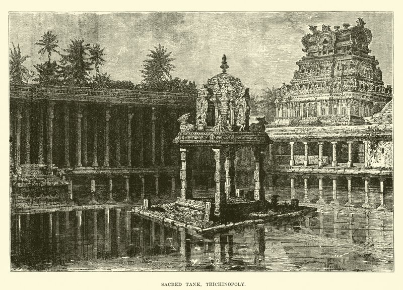 Réservoir sacré, Trichinopoly - English School