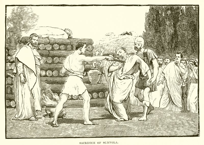 Sacrifice de Scaevola - English School