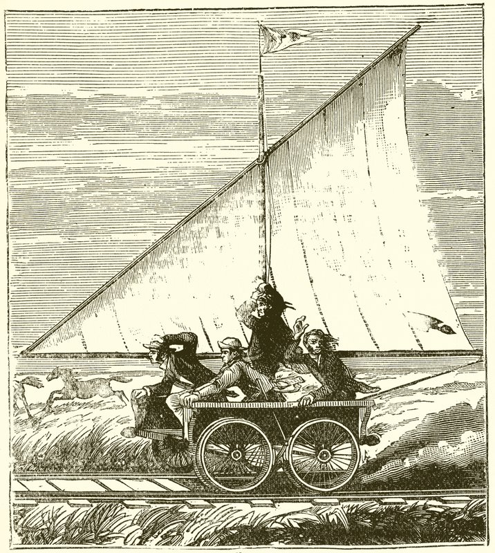 Voiture à voile - English School