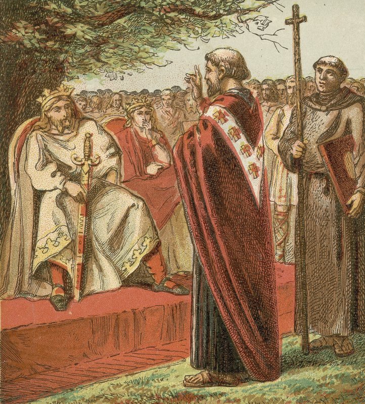 Saint Augustin et les Saxons - English School