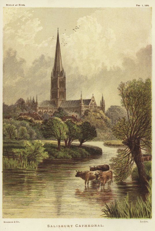 Cathédrale de Salisbury à Salisbury - English School