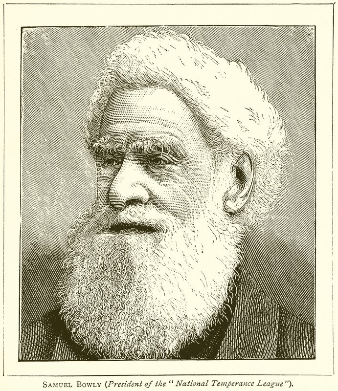 Samuel Bowly (Président de la Ligue Nationale de Tempérance) - English School