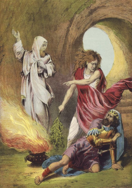 Saul et la sorcière d