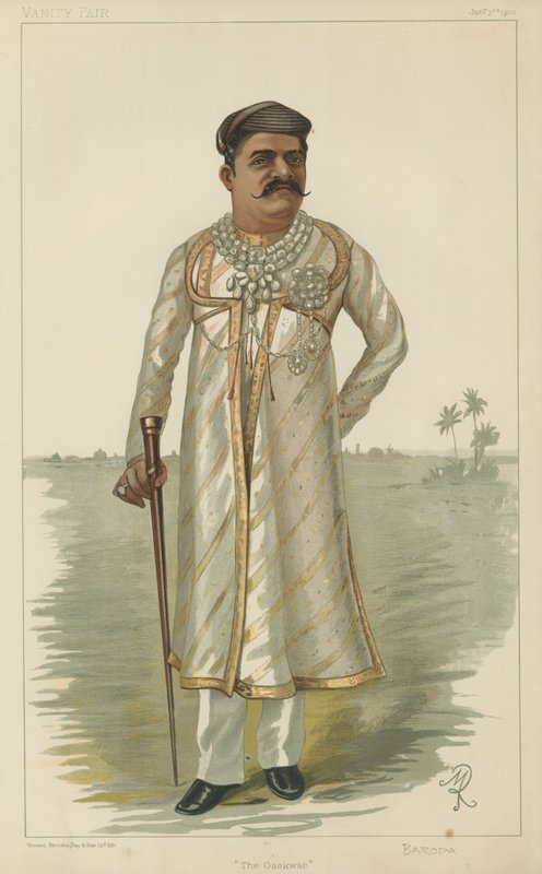 Sayajirao Gaekwad III, le Gaekwar de Baroda - English School