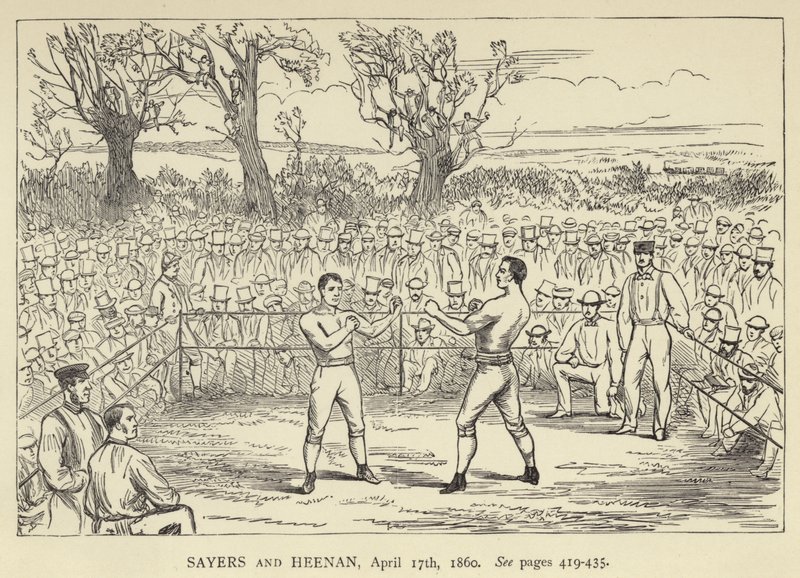 Sayers et Heenan, 17 avril 1860 - English School