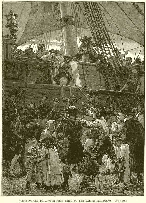 Scène au départ de l